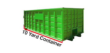 10 Yard Dumpster Rental Lake County, IL