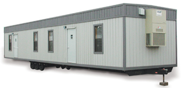 Champaign County 40 Ft. Office Trailer Rental